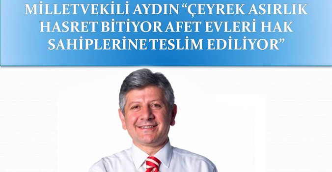 Çeyrek Asırlık Hasret Bitiyor Afet Evleri Teslim Ediliyor