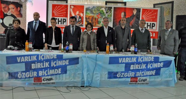 CHP adaylarını tanıttı