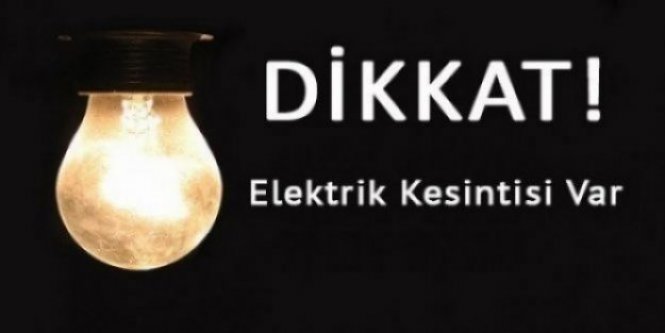 Cumhuriyet caddesinde elektrik kesintisi yapılacak