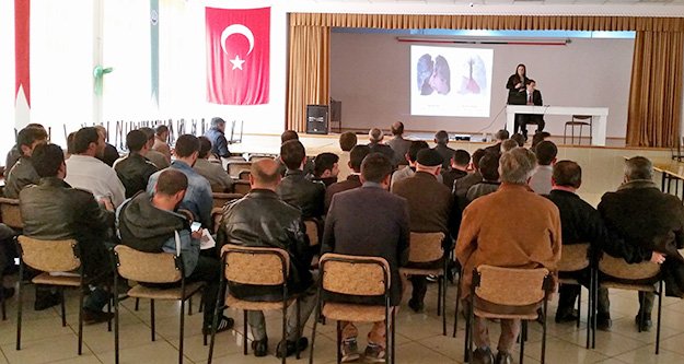 Denetimli Serbestlik Müdürlüğünden Sigara semineri