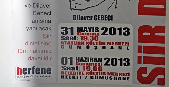 Dilaver Cebeci Şiir Yarışması Sonuçlandı