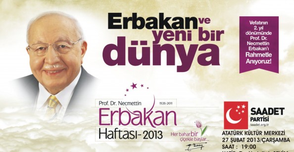 Erbakan Vefatının 2.Yılında Gümüşhane’de de Anılacak