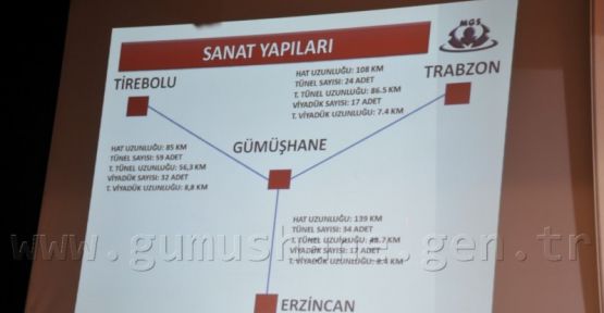 Erzincan-Trabzon hızlı tren hattı Gümüşhane'den geçecek