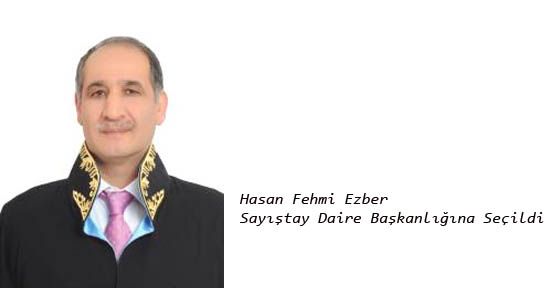 Ezber, Sayıştay Daire Başkanlığı'na Seçildi