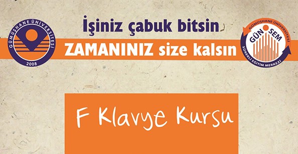 F-Klavye Kursu Yeniden Açılıyor