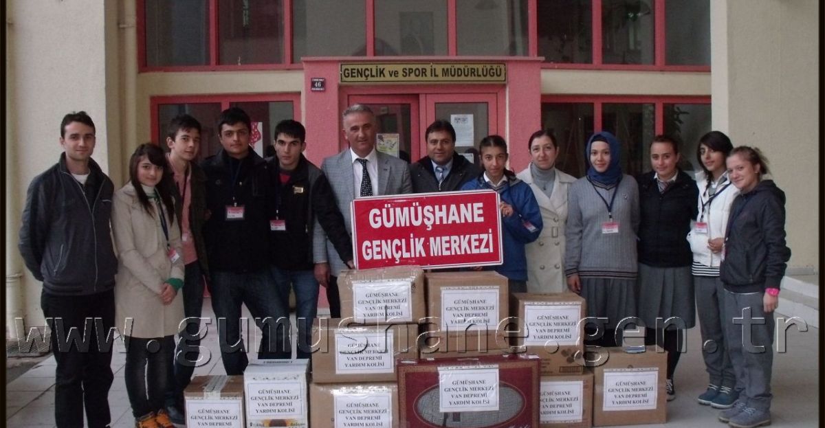 Gençlik Merkezinden Van’a Yardım