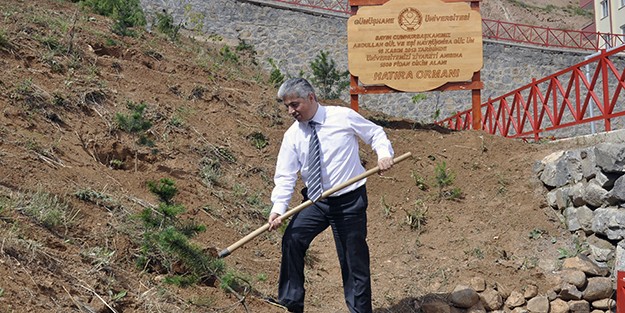 GŞÜ'de Cumhurbaşkanı Gül Anısına Hatıra Ormanı Oluşturuldu