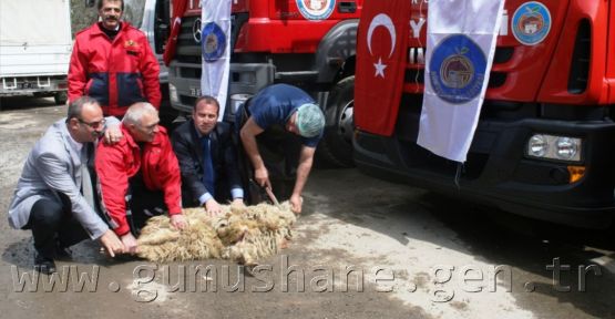 Gümüşhane Belediyesi Tam Donanımlı İtfaiye Aracı Aldı