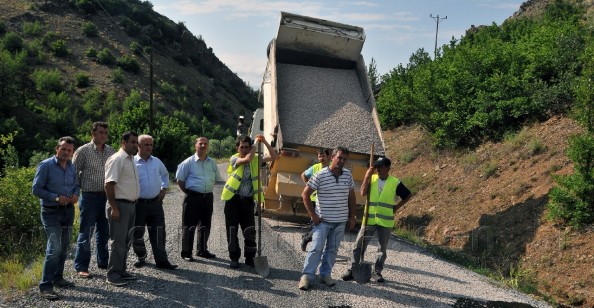 Gümüşhane İl Özel İdaresinde Asfalt Sezonu Başladı