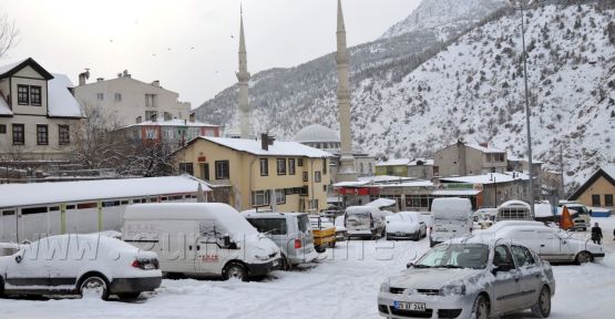 Gümüşhane'de Kar Yağışı: 204 Köy Yolu Ulaşıma Kapandı