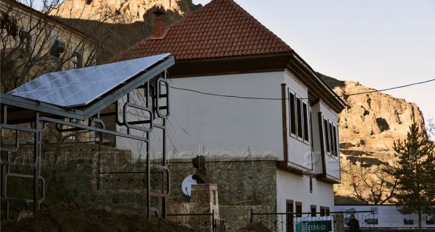 Gümüşhane’de tarihi bina projeyle güneş evi oldu