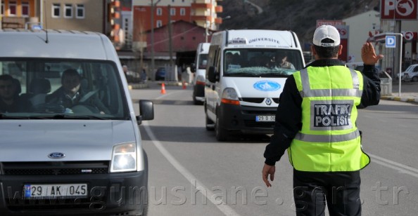 Gümüşhane'de Yollar Sürekli Denetim Altında