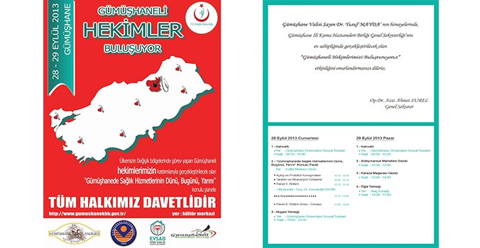 Gümüşhaneli Hekimler Gümüşhane'de Buluşacak