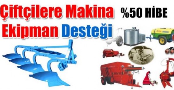 Gümüşhane'ye 495 Bin TL Turarında Tarımsal Makine Ve Ekipman Desteği