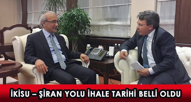 İkisu-Şiran Yolu 27 Mart’ta ihale ediliyor