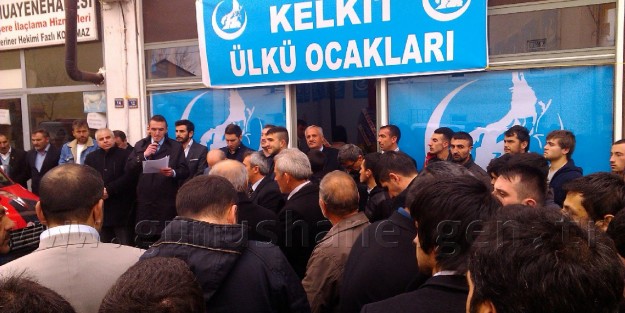 Kelkit Ülkü Ocakları Açıldı