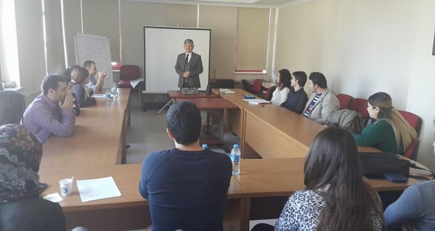 Milletvekili Aydın, Gazi Üniversitesi'nde liderlik eğitimi dersi verdi