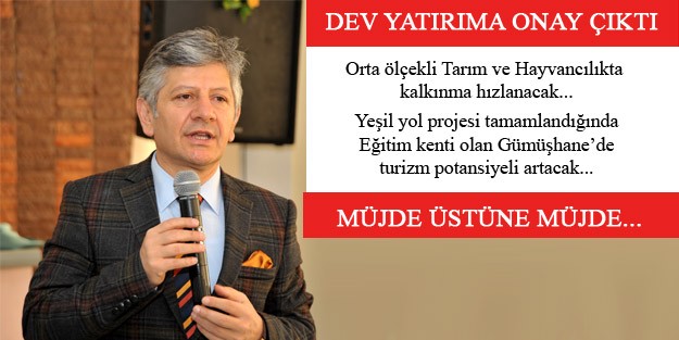 Milletvekili Aydın: Tarım Ve Hayvancılıkta Şehrimizi Kalkındıracak Projeye Onay Çıktı