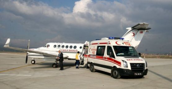 Minik Beyda, Ambulans Uçakla Umuda Uçtu