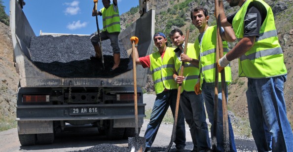 Özel İdarenin TYÇP İşçileri Başladı