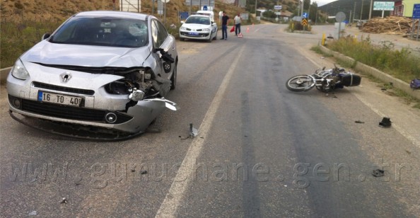 Şiran'da Trafik Kazası: 2 Yaralı