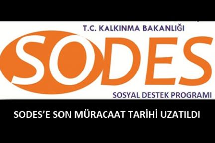 SODES Müracaatları Uzatıldı