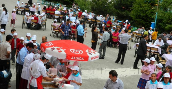 Torul'da Anne Kucağında Ders Projesi Tamamlandı