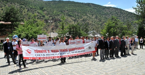 Türkiye 5.Masa Tenisi Final Müsabakaları Gümüşhane'de Başladı