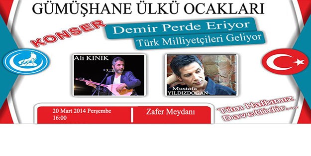 Ülkü Ocakları Konser Düzenliyor