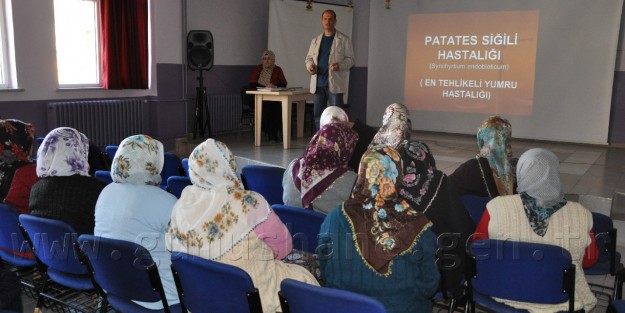 Üretici Patates Siliğine Karşı Eğitiliyor