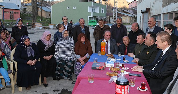 Vali Yavuz’dan Kale Köyü’ne Ziyaret