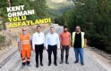 Gümüşhane Kent Ormanı yolu asfaltlandı