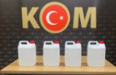 Gümüşhane’de 20 litre etil alkol ele geçirildi