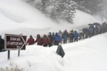 Zigana Çığ Şehitleri İçin Anma Töreni Düzenlendi