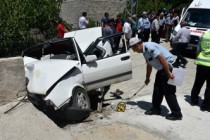 Gümüşhane’de trafik kazası: 1 ölü, 6 yaralı