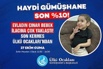 Haydi Gümüşhane Çınar Topuz’u da yaşatalım