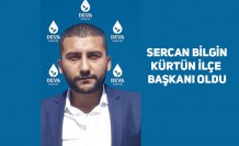 Bilgin Kürtün ilçe başkanı oldu