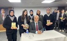 Gümüşhane Lisesi Yazar Halit Ertuğrul'u ağırladı