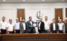 Gümüşhaneliler’den Abdullah Özdemir’e hayırlı olsun ziyareti