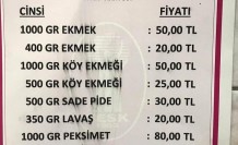 Gümüşhane’de ekmeğe yüzde 25 zam geldi