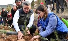 Gümüşhane’de binlerce fidan toprakla buluştu