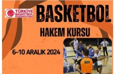 Basketbol aday hakem kursu açılıyor!