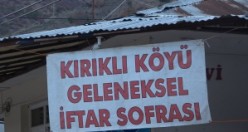 Kırıklı köyündeki hayırlı gelenek 19 yıldır sürdürülüyor