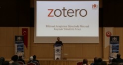 ZOTERO eğitim semineri gerçekleştirildi