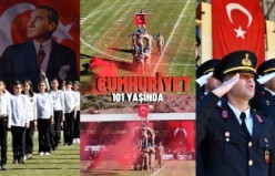 Gümüşhane’de Cumhuriyet’in 101. yılı coşkuyla kutlanıyor