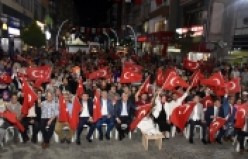 Gümüşhane'de Demokrasi Nöbeti 23.gününde