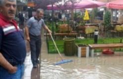 Gümüşhane'de Etkili Yağmur