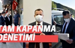 Gümüşhane’de ‘tam kapanma’ denetimi