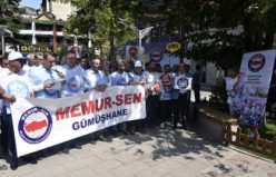 Gümüşhane Memur-Sen’den ‘Emeğe saygı, adalete davet’ açıklaması