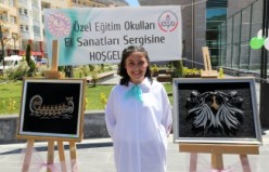 Gümüşhane’de özel öğrencilerin özel sergisi açıldı